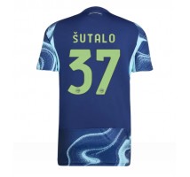 Ajax Josip Sutalo #37 Koszulka Wyjazdowa 2025-26 Krótki Rękaw